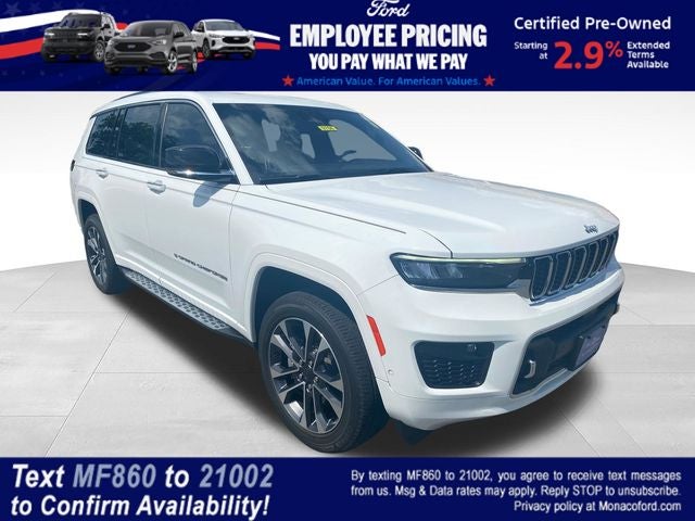 2021 Jeep Grand Cherokee L Overland *Under Deposit*