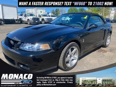 2003 Ford Mustang Cobra *Under Deposit*