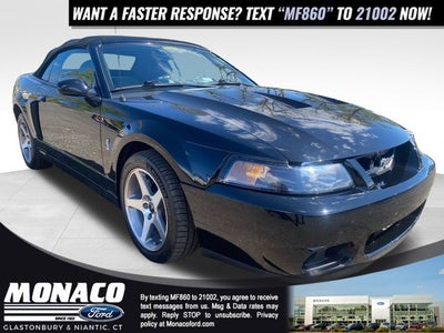 2003 Ford Mustang Cobra *Under Deposit*