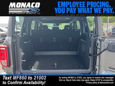 2026 Ford Bronco Base *DARK TRAIL MATTE BLACK PACKAGE*