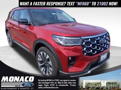 2025 Ford Explorer Platinum