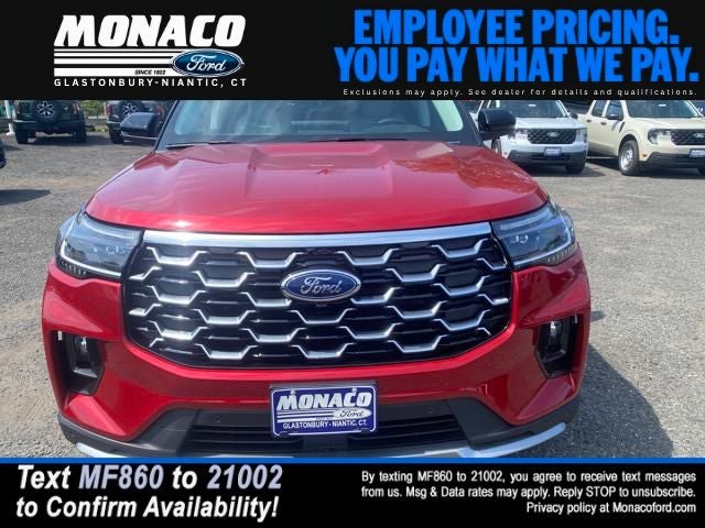 2025 Ford Explorer Platinum