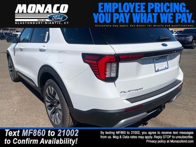 2026 Ford Explorer Platinum
