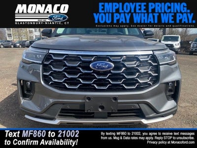 2026 Ford Explorer Platinum