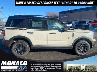 2025 Ford Bronco Sport Badlands