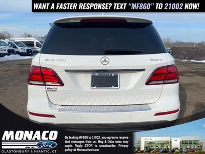 2019 Mercedes-Benz GLE GLE 400 4MATIC®