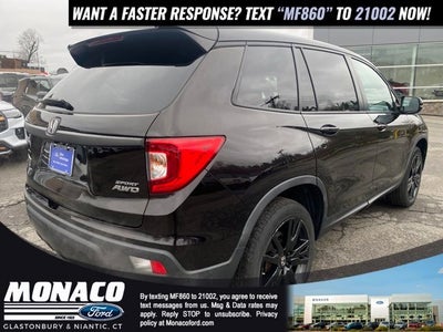 2021 Honda Passport Sport *Under Deposit*