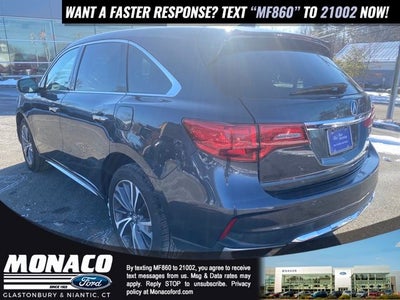2019 Acura MDX 3.5L Technology Pkg w/Entertainment Pkg SH-AWD