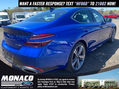 2025 Genesis G70 3.3T Sport Advanced *Under Deposit*