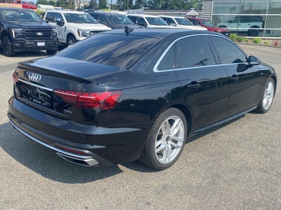 2022 Audi A4 Sedan S line Premium Plus *Under Deposit*
