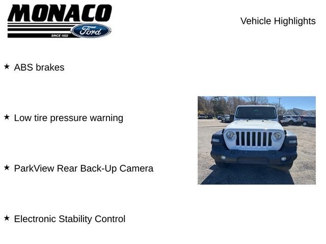 2021 Jeep Wrangler Sport S