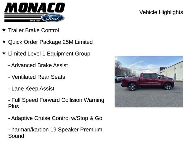 2019 RAM 1500 Limited *Under Deposit*