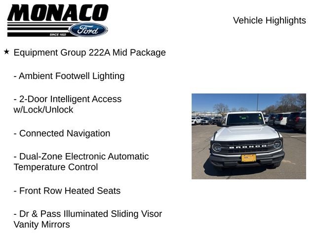 2025 Ford Bronco Big Bend