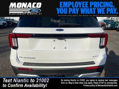 2026 Ford Explorer Platinum