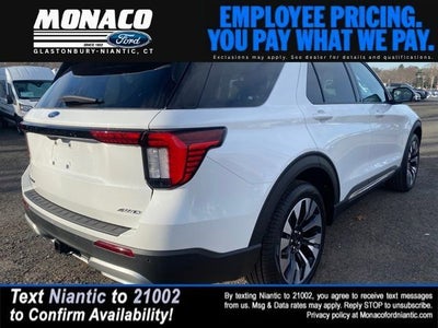 2026 Ford Explorer Platinum