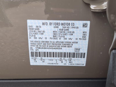 2027 Ford Explorer ST-Line