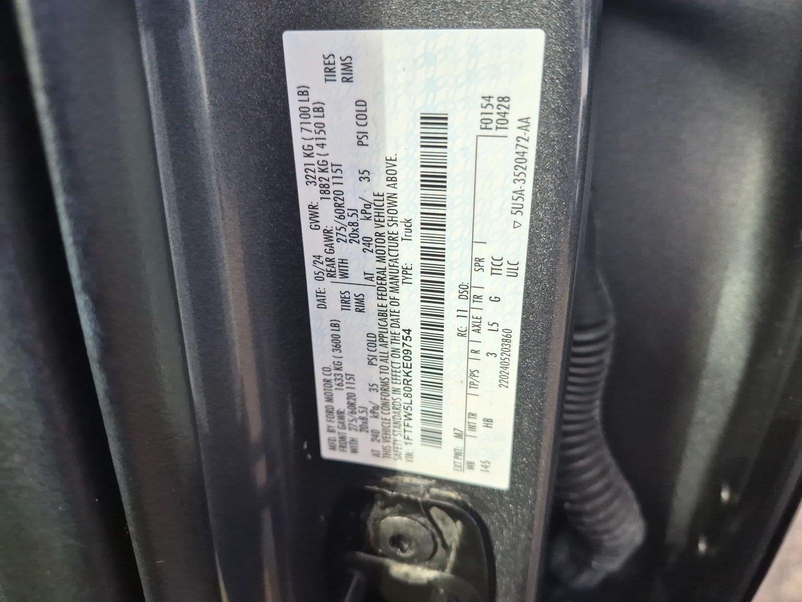 2024 Ford F-150 LARIAT *Under Deposit*
