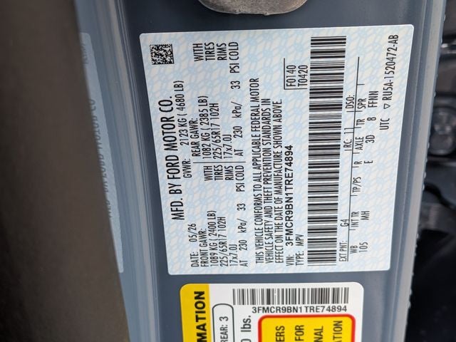 2026 Ford Bronco Sport Big Bend *Under Deposit*