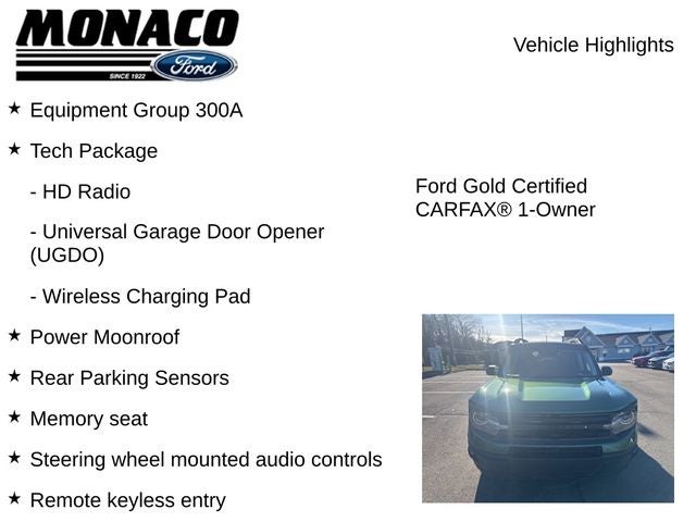 2023 Ford Bronco Sport Outer Banks