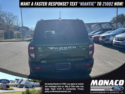 2025 Ford Bronco Sport Outer Banks