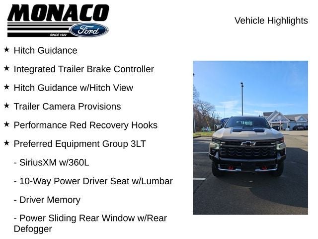 2023 Chevrolet Silverado 1500 ZR2 *Under Deposit*