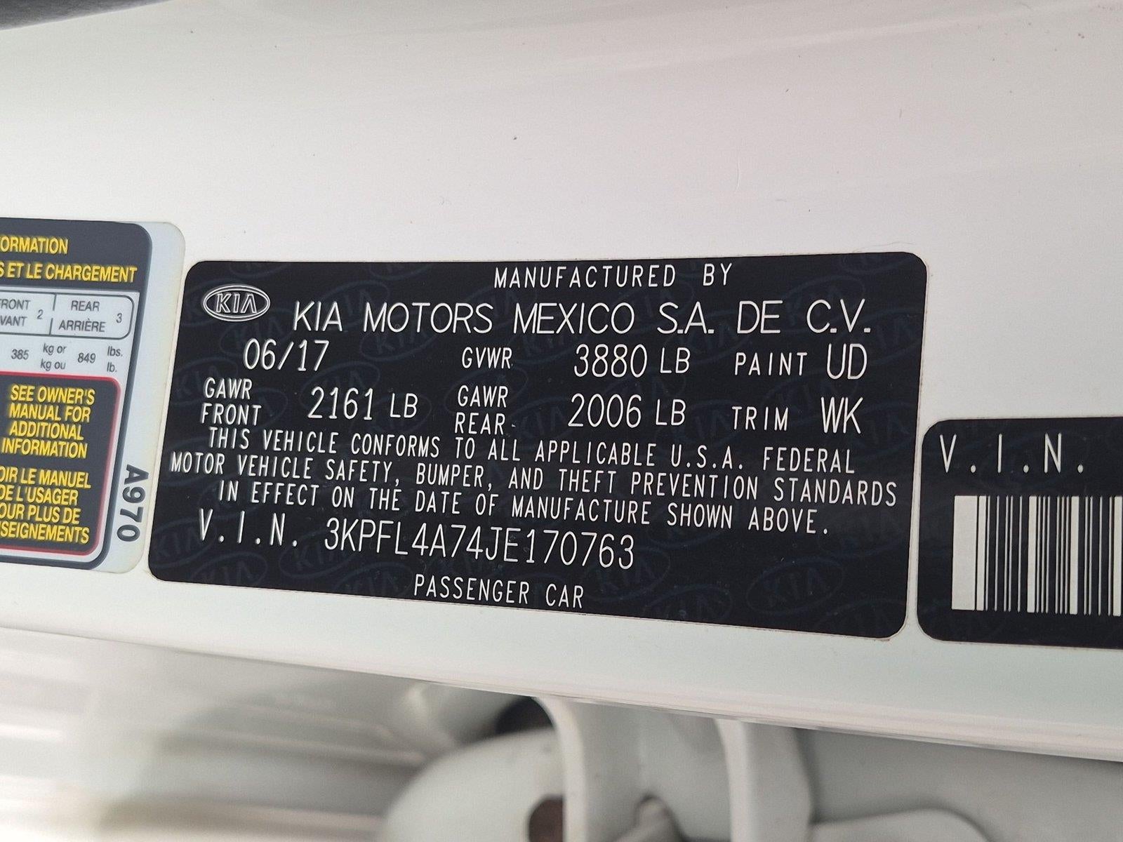 2018 Kia Forte S