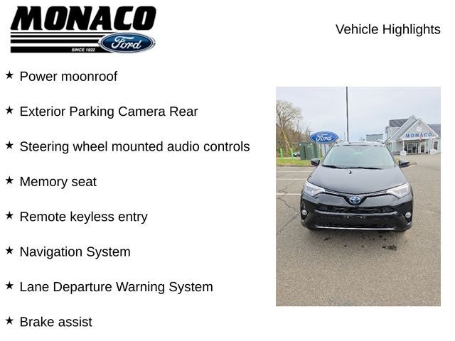 2016 Toyota RAV4 Hybrid Limited