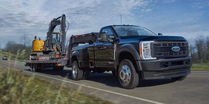 2024 Ford F-350 Super Duty Hauling A Trailer