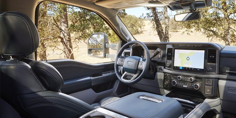 2024 Ford F-350 Super Duty Front Interior