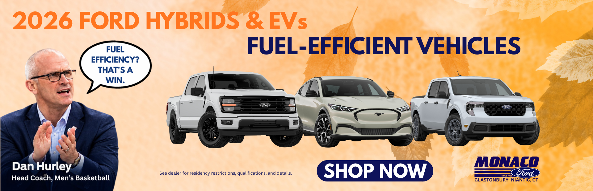 Save Gas at Monaco Ford of Niantic! 