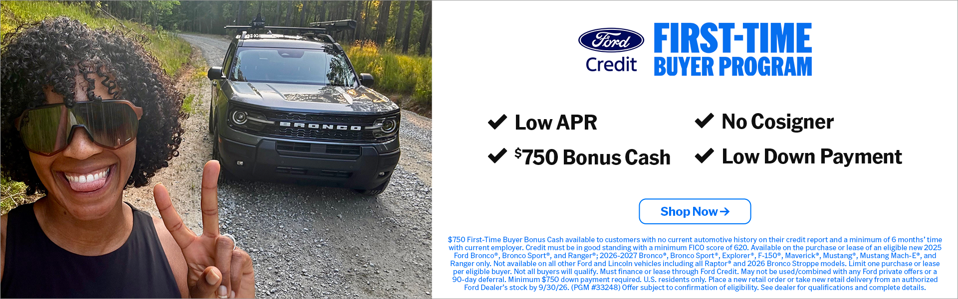 Ford First Time Buyer!